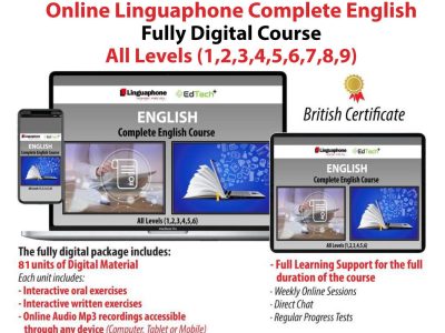 Online Linguaphone Complete English – Fully Digital Course – All Levels (7,8,9)