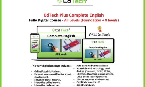 EdTech Plus Complete German – Fully Digital Course – All Levels