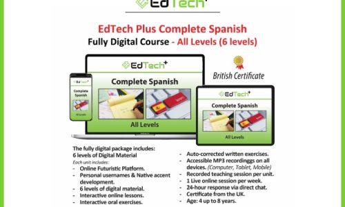 EdTech Plus Complete Spanish – Fully Digital Course – Lesson Plans – Level (1)