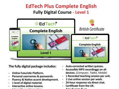 EdTech Plus Complete English – Fully Digital Course – Level (2)
