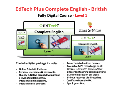 EdTech Plus British English – Fully Digital Course – Level (1)