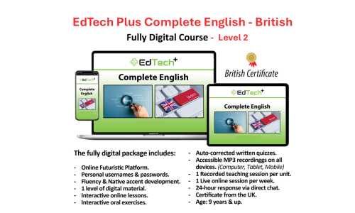 EdTech Plus British English – Fully Digital Course – Level (2)