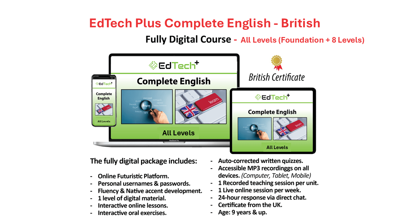 British complete all levels