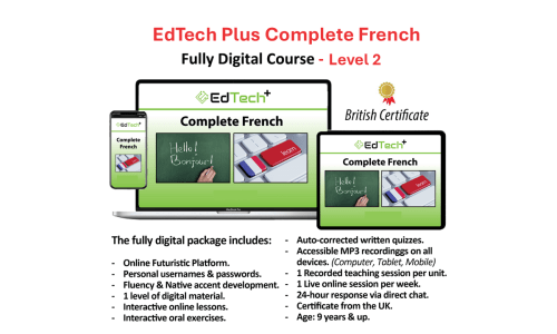 EdTech Plus Complete French – Level (2)