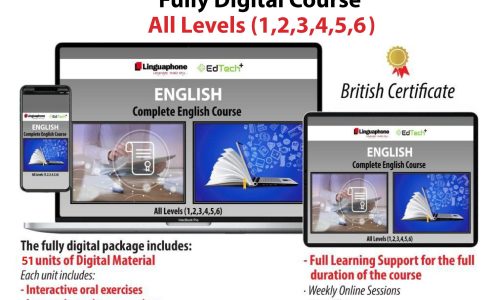 Online Linguaphone Complete English – Fully Digital Course – All Levels (1,2,3,4,5,6)