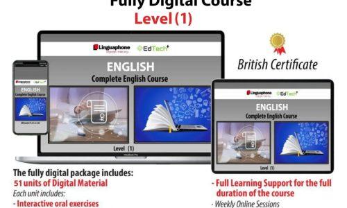 Online Linguaphone Complete English – Fully Digital Course – Level (1)